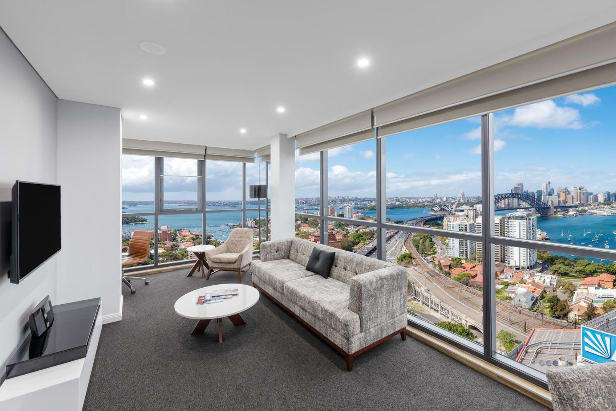 Meriton Suites North Σίδνεϊ Εξωτερικό φωτογραφία The interior of a typical apartment